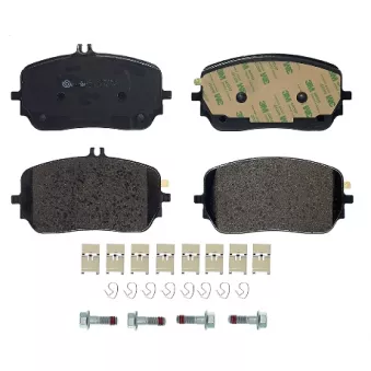 Jeu de 4 plaquettes de frein avant BREMBO P 50 149