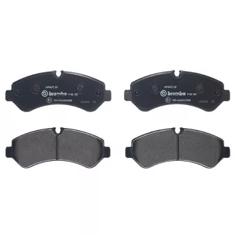 Jeu de 4 plaquettes de frein arrière BREMBO P 50 150