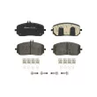 Jeu de 4 plaquettes de frein avant BREMBO P 50 152 - Visuel 1
