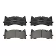 Jeu de 4 plaquettes de frein avant BREMBO P 50 154 - Visuel 1