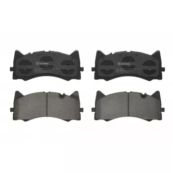 Jeu de 4 plaquettes de frein avant BREMBO P 50 154