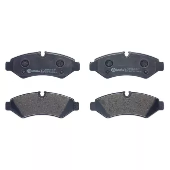 Jeu de 4 plaquettes de frein arrière BREMBO P 50 155