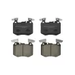 Jeu de 4 plaquettes de frein avant BREMBO P 50 159 - Visuel 1