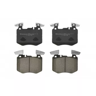 Jeu de 4 plaquettes de frein avant BREMBO P 50 159