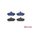 Jeu de 4 plaquettes de frein avant BREMBO P 52 015 - Visuel 1