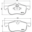 Jeu de 4 plaquettes de frein avant BREMBO P 52 017 - Visuel 2