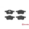 Jeu de 4 plaquettes de frein avant BREMBO P 52 017 - Visuel 1