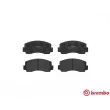 Jeu de 4 plaquettes de frein avant BREMBO P 54 002 - Visuel 1