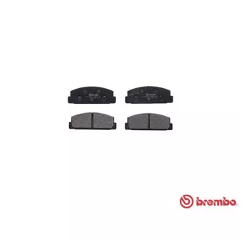 Jeu de 4 plaquettes de frein arrière BREMBO P 54 003