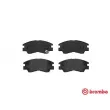 Jeu de 4 plaquettes de frein avant BREMBO P 54 008 - Visuel 1