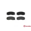 Jeu de 4 plaquettes de frein avant BREMBO P 54 014 - Visuel 1