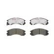 Jeu de 4 plaquettes de frein avant BREMBO P 54 017X - Visuel 1