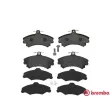 Jeu de 4 plaquettes de frein avant BREMBO P 54 022 - Visuel 1