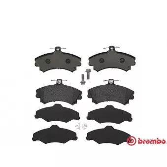 Jeu de 4 plaquettes de frein avant BREMBO P 54 022