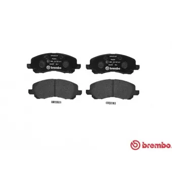 Jeu de 4 plaquettes de frein avant BREMBO P 54 030