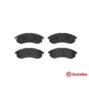 Jeu de 4 plaquettes de frein avant BREMBO P 54 033