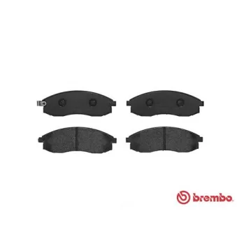 Jeu de 4 plaquettes de frein avant BREMBO P 54 037