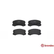 Jeu de 4 plaquettes de frein avant BREMBO P 54 041 - Visuel 1