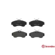 Jeu de 4 plaquettes de frein avant BREMBO P 56 022 - Visuel 1