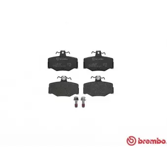 Jeu de 4 plaquettes de frein arrière BREMBO P 56 024