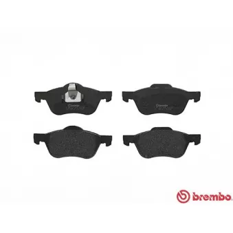 Jeu de 4 plaquettes de frein avant BREMBO P 56 037