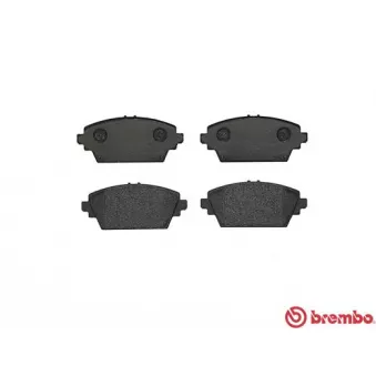 Jeu de 4 plaquettes de frein avant BREMBO P 56 044