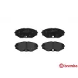 Jeu de 4 plaquettes de frein avant BREMBO P 56 045 - Visuel 1