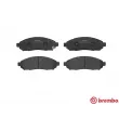 Jeu de 4 plaquettes de frein avant BREMBO P 56 059 - Visuel 1