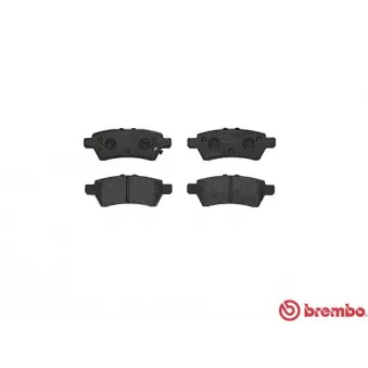 Jeu de 4 plaquettes de frein arrière BREMBO P 56 060