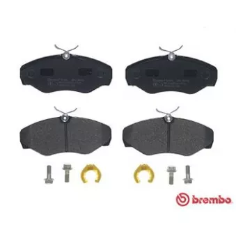 Jeu de 4 plaquettes de frein avant BREMBO P 56 061