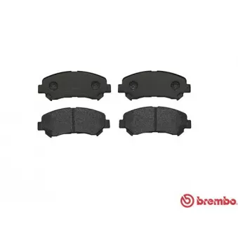 Jeu de 4 plaquettes de frein avant BREMBO P 56 062