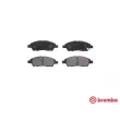 Jeu de 4 plaquettes de frein avant BREMBO P 56 070 - Visuel 1