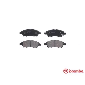 Jeu de 4 plaquettes de frein avant BREMBO P 56 070