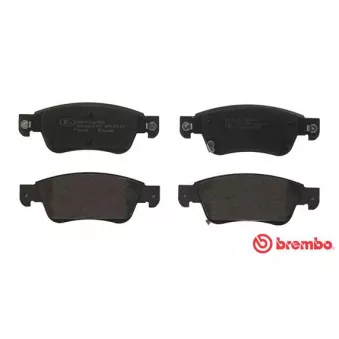 Jeu de 4 plaquettes de frein avant BREMBO P 56 080