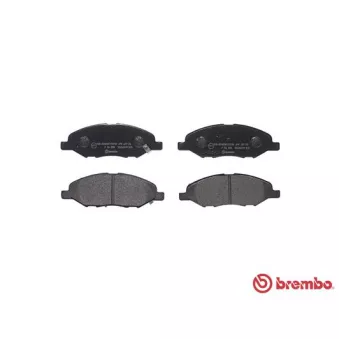 Jeu de 4 plaquettes de frein avant BREMBO P 56 088