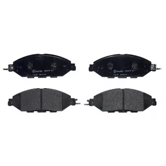 Jeu de 4 plaquettes de frein avant BREMBO P 56 107