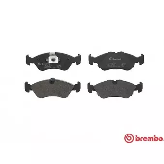 Jeu de 4 plaquettes de frein avant BREMBO P 59 017