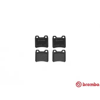 Jeu de 4 plaquettes de frein arrière BREMBO P 59 018