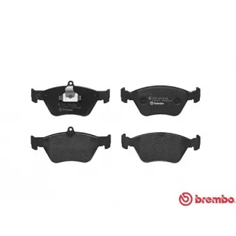 Jeu de 4 plaquettes de frein avant BREMBO P 59 019