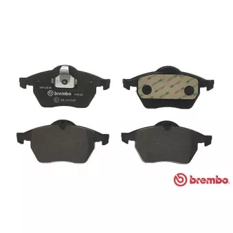 Jeu de 4 plaquettes de frein avant BREMBO P 59 022