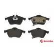 Jeu de 4 plaquettes de frein avant BREMBO P 59 029 - Visuel 1