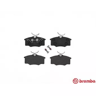 Jeu de 4 plaquettes de frein avant BREMBO P 59 034
