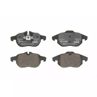 Jeu de 4 plaquettes de frein avant BREMBO P 59 043X