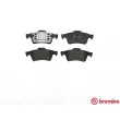Jeu de 4 plaquettes de frein arrière BREMBO P 59 044 - Visuel 1