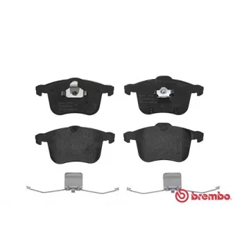 Jeu de 4 plaquettes de frein avant BREMBO P 59 046
