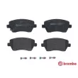 Jeu de 4 plaquettes de frein avant BREMBO P 59 050 - Visuel 1