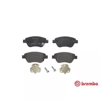 Jeu de 4 plaquettes de frein avant BREMBO P 59 081