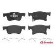 Jeu de 4 plaquettes de frein avant BREMBO P 59 083 - Visuel 1