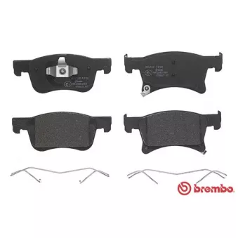 Jeu de 4 plaquettes de frein avant BREMBO P 59 083