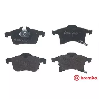 Jeu de 4 plaquettes de frein avant BREMBO P 59 089